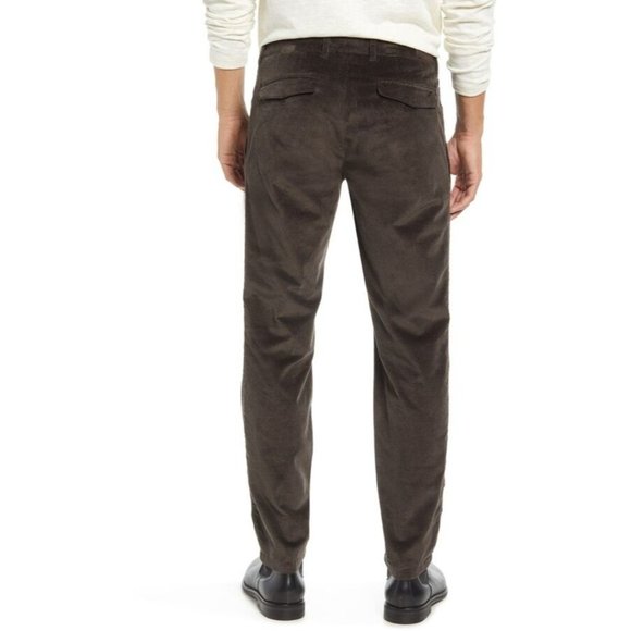 Brax Pete Single Pleat Corduroy Trousers - Picture 4 of 5